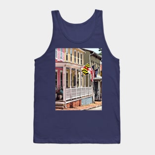 Annapolis MD - Flags Along East Street Tank Top